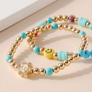 The Happy Dayz Bracelet Set | Teal