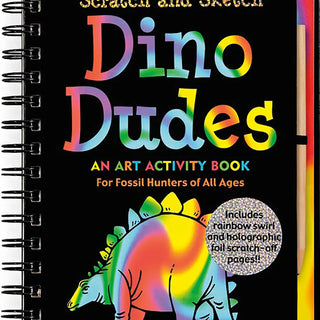 Dino Dudes Scratch and Sketch