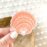 Elyse Breanne Design Waterproof Sticker | Seashell