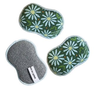 Once Again Home Co | RE:usable Sponges (Set of 3) - RJW First Light-Eden Green