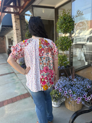 Misses Studio Peasant Top