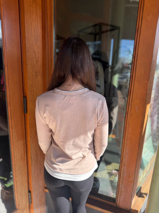 Misses Patchwork Top