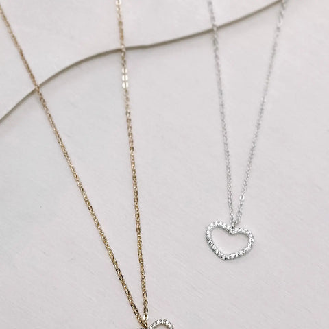Ciara Necklace | Silver