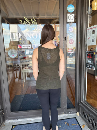 Misses Hooked on You Sweater Vest