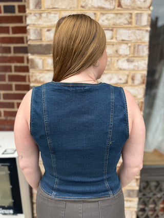 Misses Everyday Denim Vest