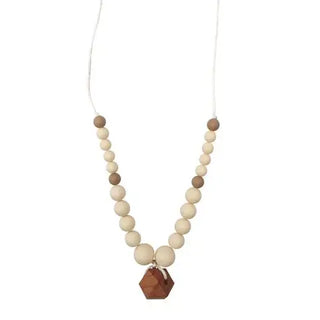 Chewable Charm Teething Necklace - The Collins
