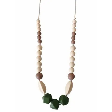 Chewable Charm Teething Necklace - The Kimberly