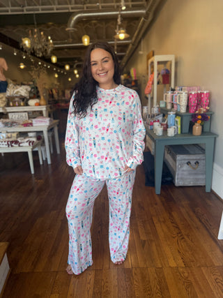 Misses Christmas Nutcracker Top and Pants Longewear