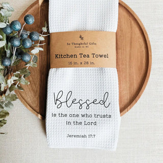 Scripture Dish Towel | Jeremiah 17:7