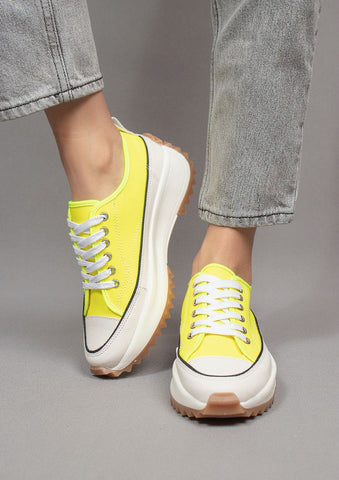 The Fenix Sneaker | Neon Yellow