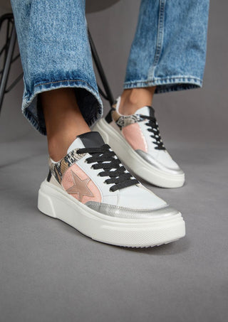 The Aria Sneaker | Pink Combo
