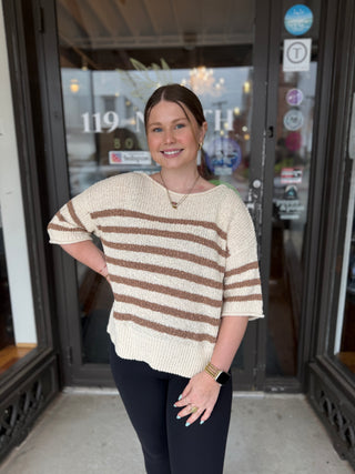 Misses Cozy Cafe Sweater