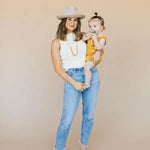 Chewable Charm Teething Necklace - The Landon | Mustard