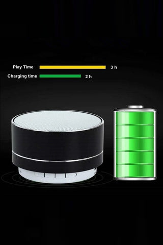 Mini LED Portable Bluetooth Speaker