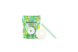 Spongelle' Pedi Pop Peddi Buffer & Nail File | Peppermint