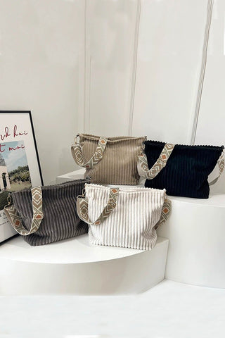 Corduroy Tote in Several Colors