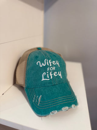 Wifey for Lifey Trucker Hat