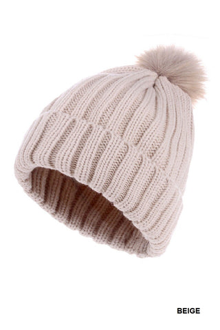 Pom Pom Beanie