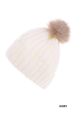Pom Pom Beanie