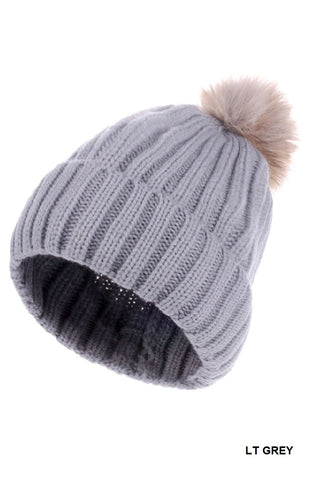 Pom Pom Beanie