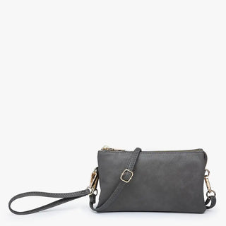 The Riley 3 Compartment Bag | Charcoal