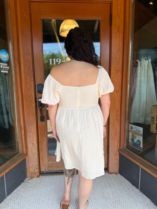 Misses Studio Embroidered Dress