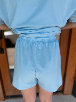 Misses Carolina Skies Short Set