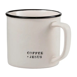 Face to Face Coffee Mug Coffee + Jesus