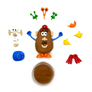 Mr. Dough-Tato Head (Root Beer) Sensory Play Dough Kit