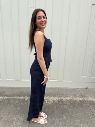 Misses Pin Stripe Vest