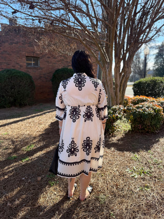 Misses Midnight Bloom Midi Dress