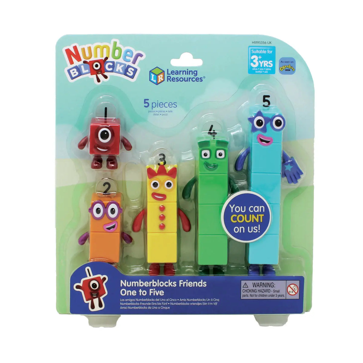 Numberblocks Friends One to Five – 119 on North Boutique