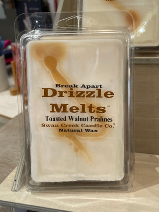 Swan Creek Drizzle Melts | Toasted Walnut Praline