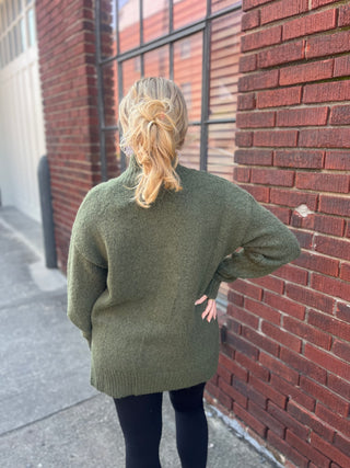 V-Neck Slouchy Sweater in two colors