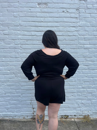 Curvy Giving Me Life Romper