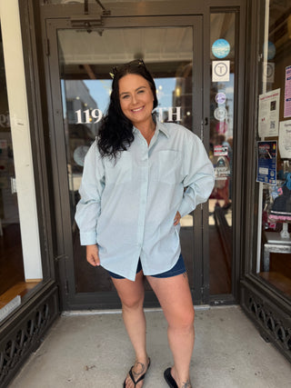 Misses Everyday Classic Button-up in Two Colors