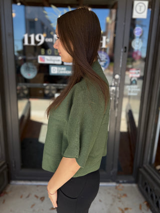 Misses Olive You Always Knit Top