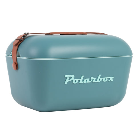 Polarbox Classic 13qt Cooler | Dk. Blue + Cyan