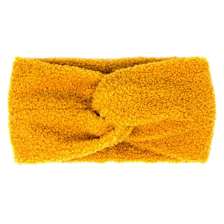 Sherpa Fleece Headband | Mustard