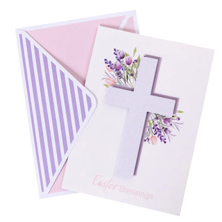 Greeting Card Easter Cross