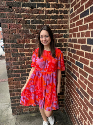 Misses Sangria Midi Dress