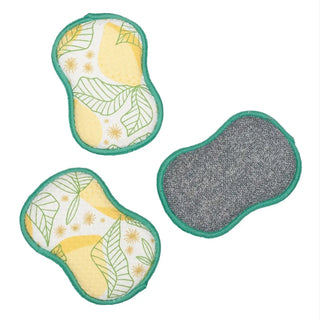 Once Again Home Co | RE:usable Sponges (Set of 3) - RJW Lemon Sparkle