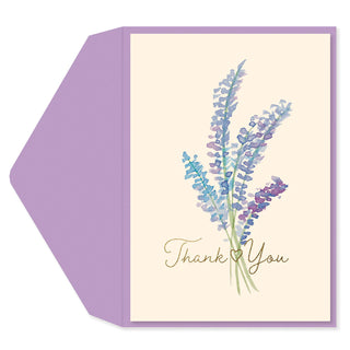 Greeting Card Thank You Flower