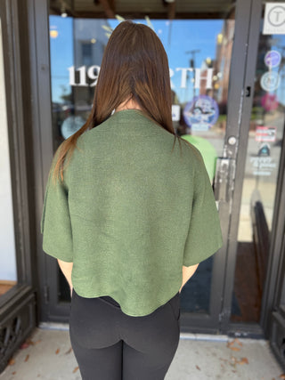 Misses Olive You Always Knit Top
