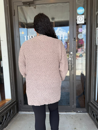 Misses Eating Popcorn Cardigan