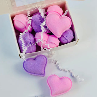 Conversation Heart Mini Bath Bomb Set