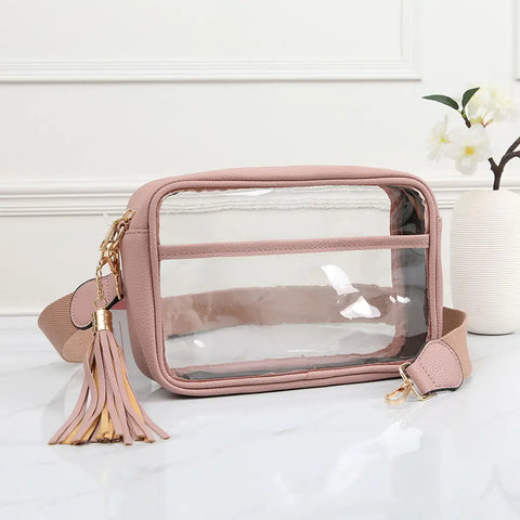 The See You Later Clear Bag | Nude