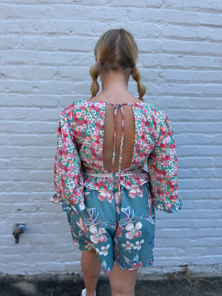 It's All In The Garden Romper