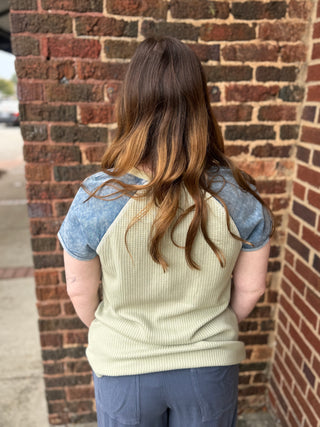 Lauren Waffle Knit Top