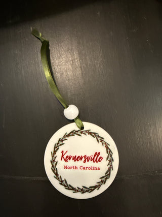 Christmas Ornament | Christmas Wreath-Kernersville